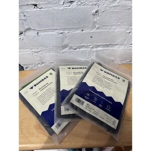 New 3 Pairs Of BOMBAS Black Boxer Underwear Men's Size‎ XL-XXL